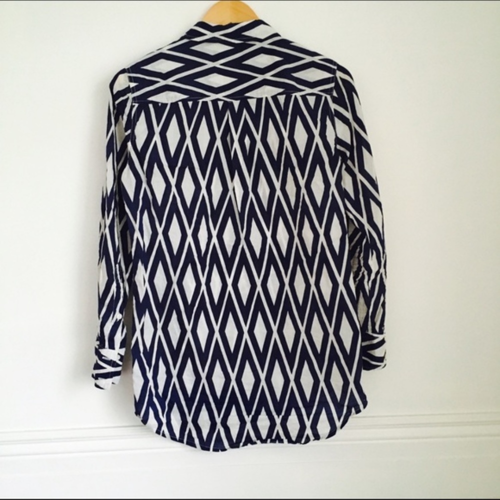 J. Crew Geometric Print Tunic - Picture 6 of 6
